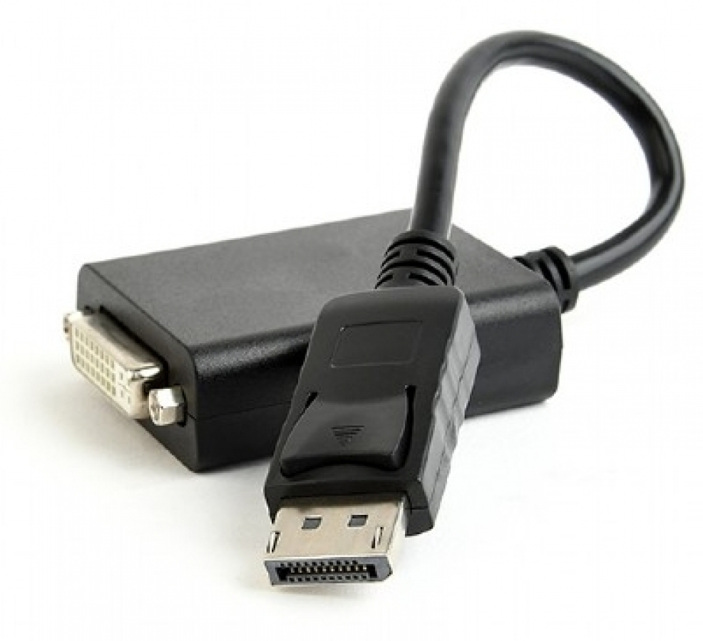 Gembird DisplayPort Male - DVI  Female Black 4K (A-DPM-DVIF-03)