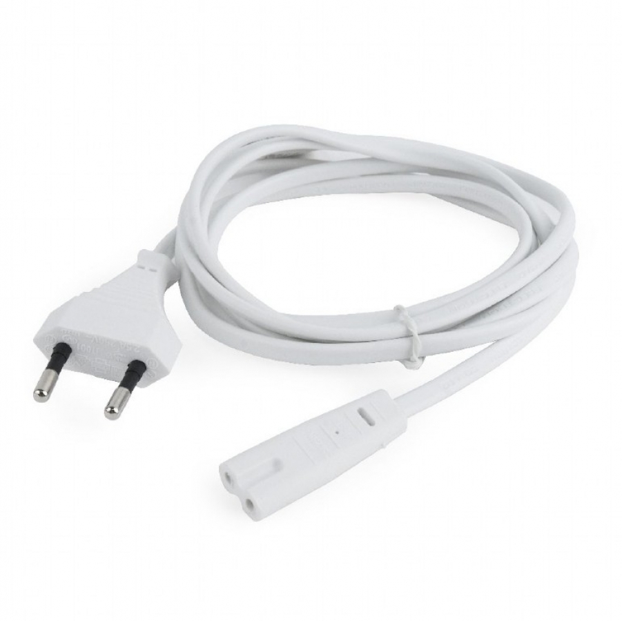 Gembird EU 2pin 1.8m White (PC-184/2-W)