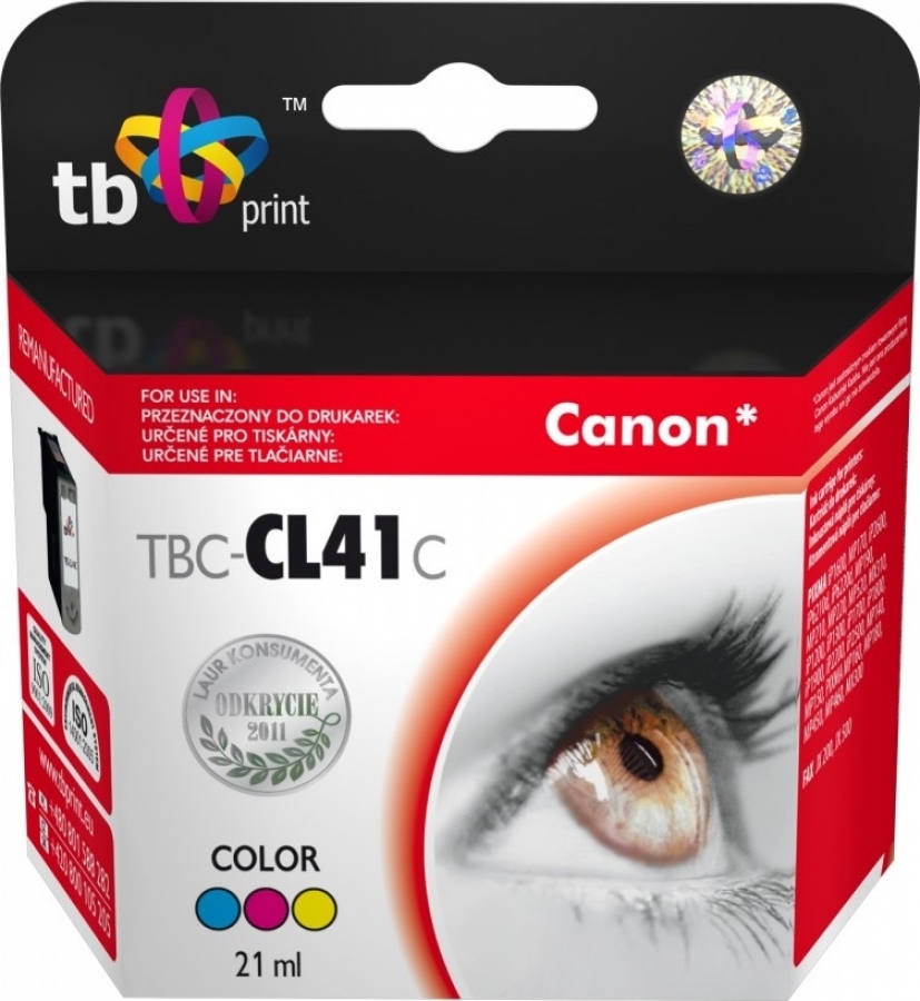 Tintes kārtridžs TB Print Canon CL-41 Color (TBC-CL41C)