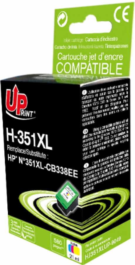 Ink cartridge UPrint HP 351XL Colour (H-351XL-CL-UP)