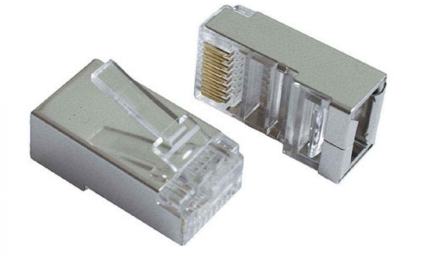 Konektors Gembird RJ45 Male 100pack Shielded modular (PLUG5SP/100)
