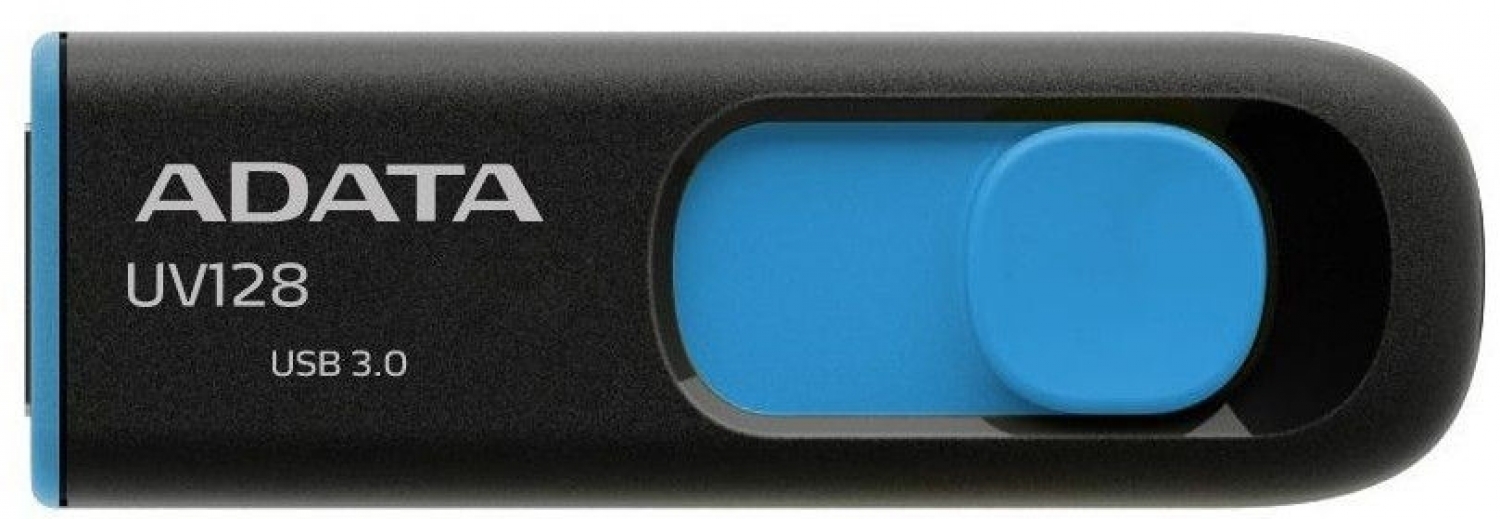 A-Data UV128 32GB Black/Blue (AUV128-32G-RBE)