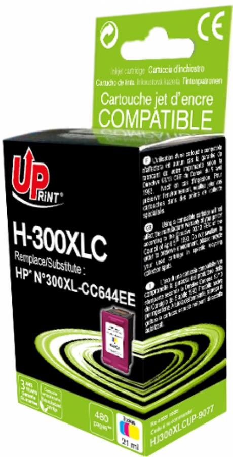Tintes kārtridžs UPrint HP 300XLCl Colour (H-300XL-CL-UP)