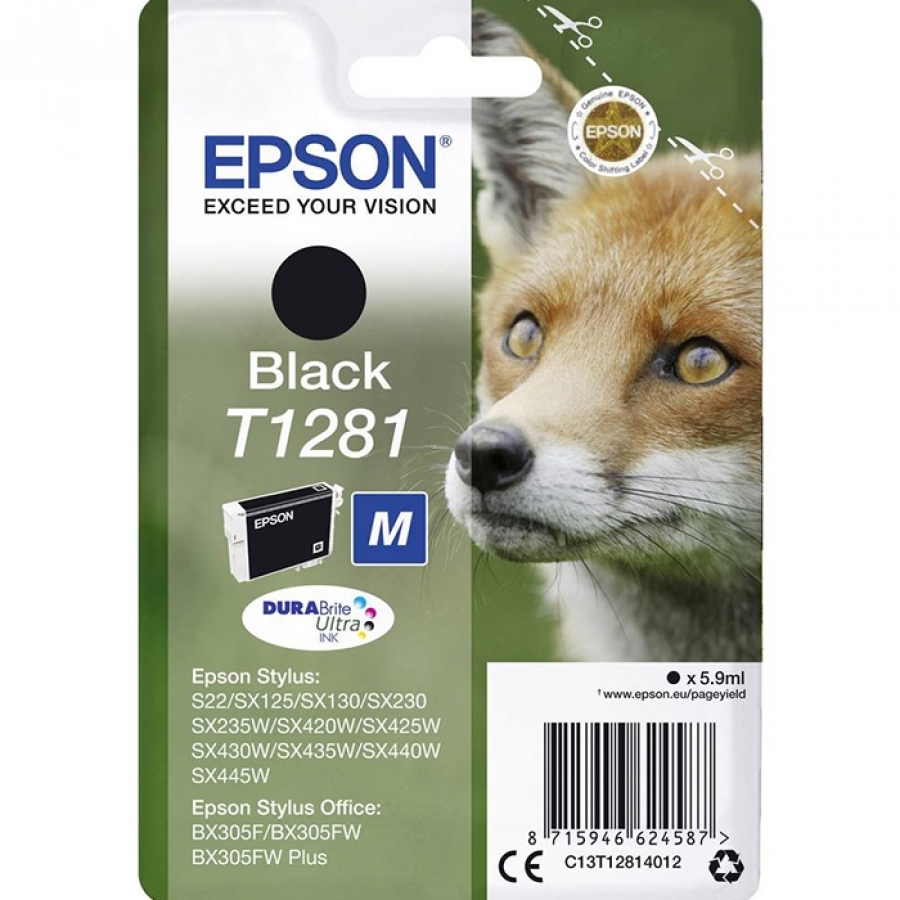 Epson T1281 Black (C13T12814012)