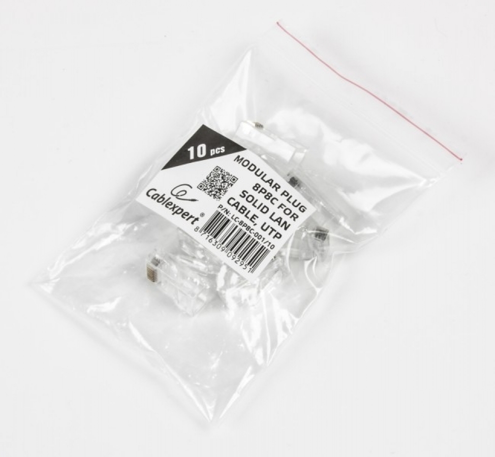 Konektors Gembird RJ45 10pack (LC-8P8C-001/10)