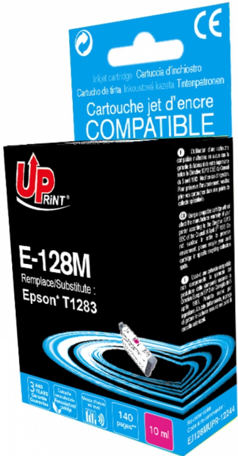 Tintes kārtridžs UPrint Epson T1283M Magenta (E-128M-UP)