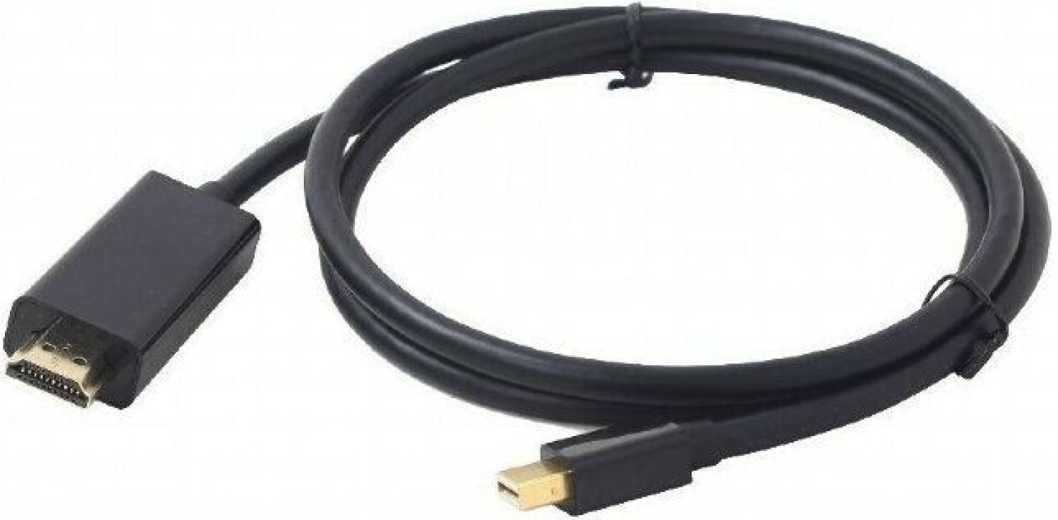 Gembird Mini DisplayPort Male - HDMI Male 1.8m Black 4K (CC-MDP-HDMI-6)