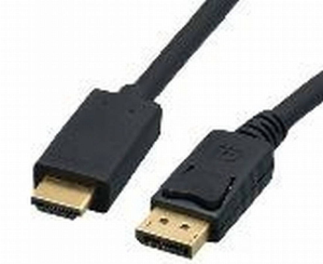 Brackton DisplayPort Male - HDMI Male With IC-Chip 3m 4K (DPH-SKB-0300.B)