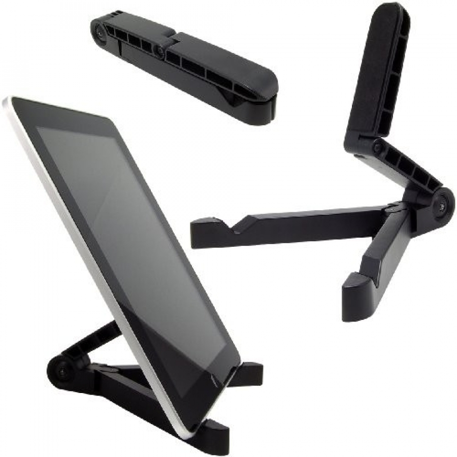 Gembird Universal tablet stand TA-TS-01 Black (TA-TS-01)