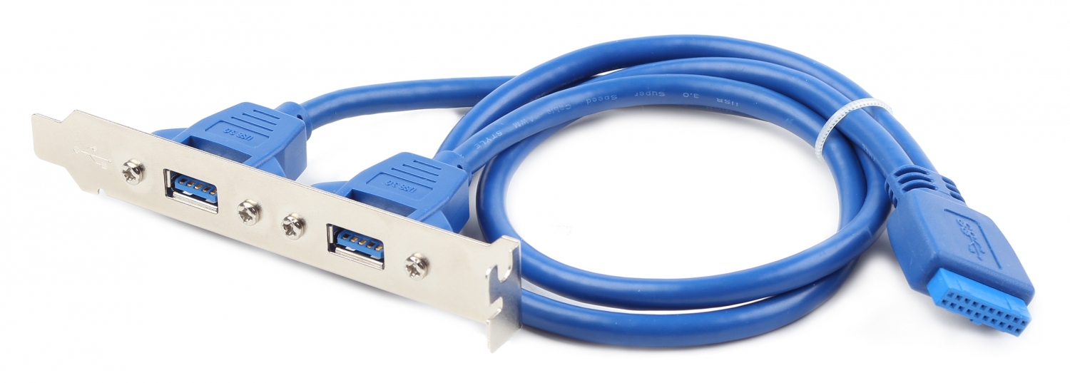 Adapteris Gembird USB 3.0*2 for desktop (CC-USB3-RECEPTACLE)