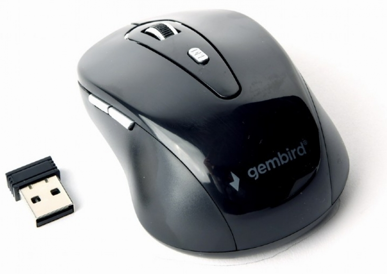 Gembird MUSW-6B-01 Wireless Black (MUSW-6B-01)
