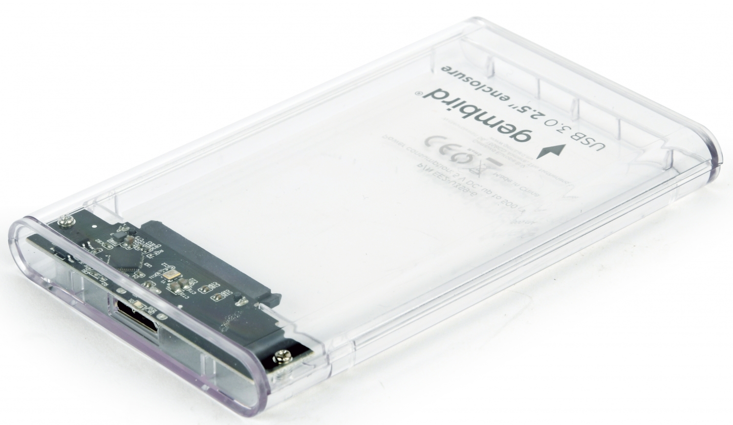 Gembird HDD/SSD enclosure 2.5 SATA USB 3.0 Transparent (EE2-U3S9-6)