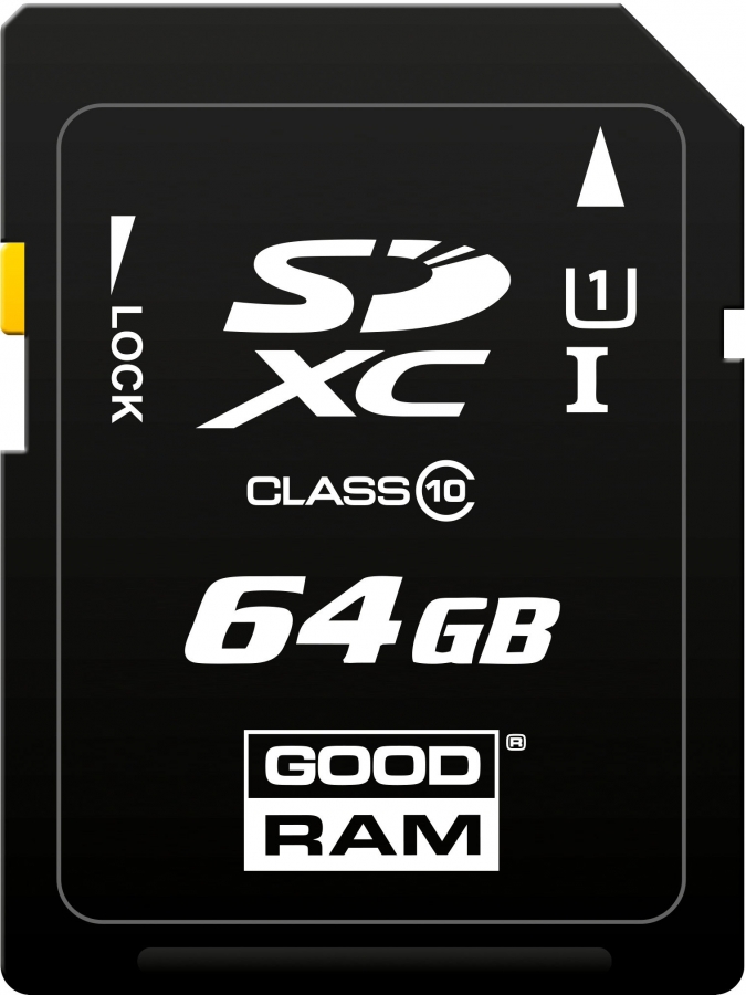 Goodram SDXC 64GB Class 10 UHS (S1A0-0640R12)