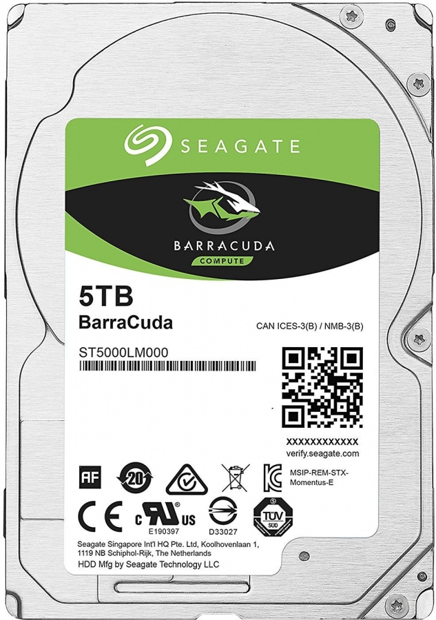 Seagate BarraCuda 5TB (ST5000LM000)