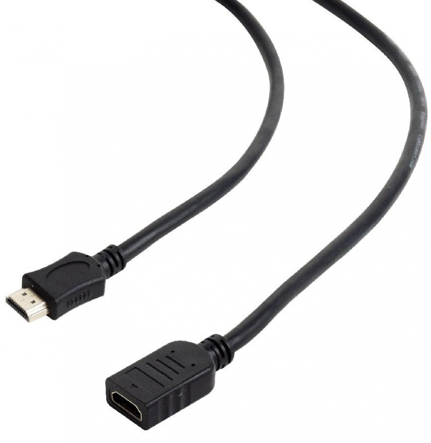 Gembird High speed HDMI Male - HDMI Female Ethernet 1.8m Black 4K (CC-HDMI4X-6)