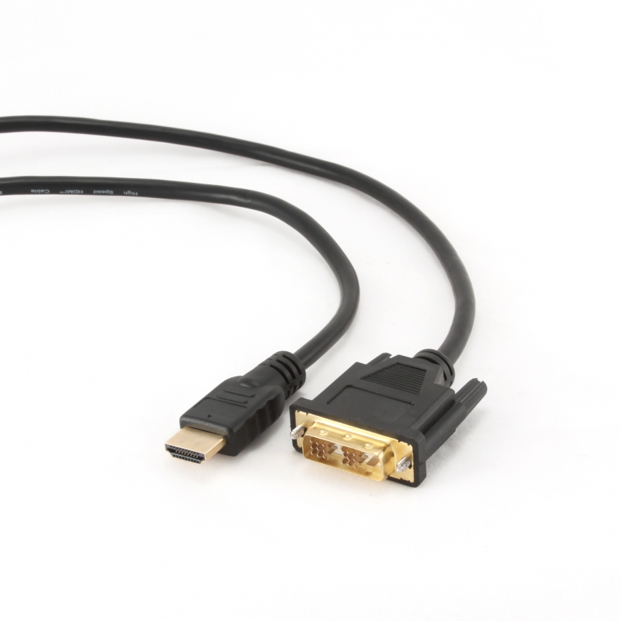 Cable Gembird HDMI - DVI HD-ready 3m (CC-HDMI-DVI-10)