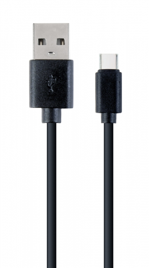 Gembird USB Male - USB Type C Male 1m Black (CC-USB2-AMCM-1M)