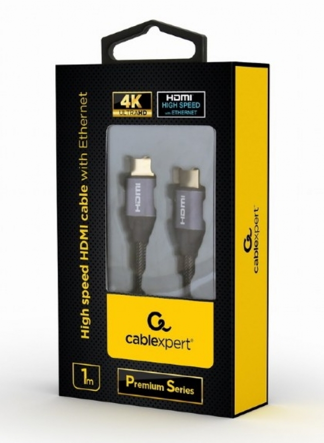 Gembird Premium Series HDMI Male - HDMI Male 2m Stylish Metal (CCBP-HDMI-2M)