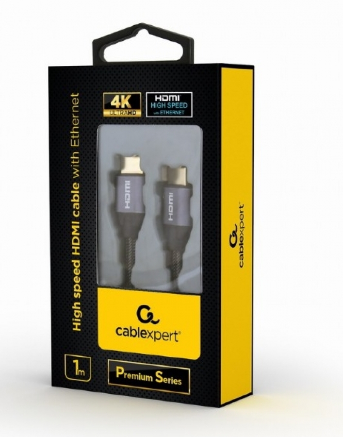 Gembird Premium Series HDMI Male - HDMI Male High speed HDMI cable with Ethernet 4K 7.5m (CCBP-HDMI-7.5M)