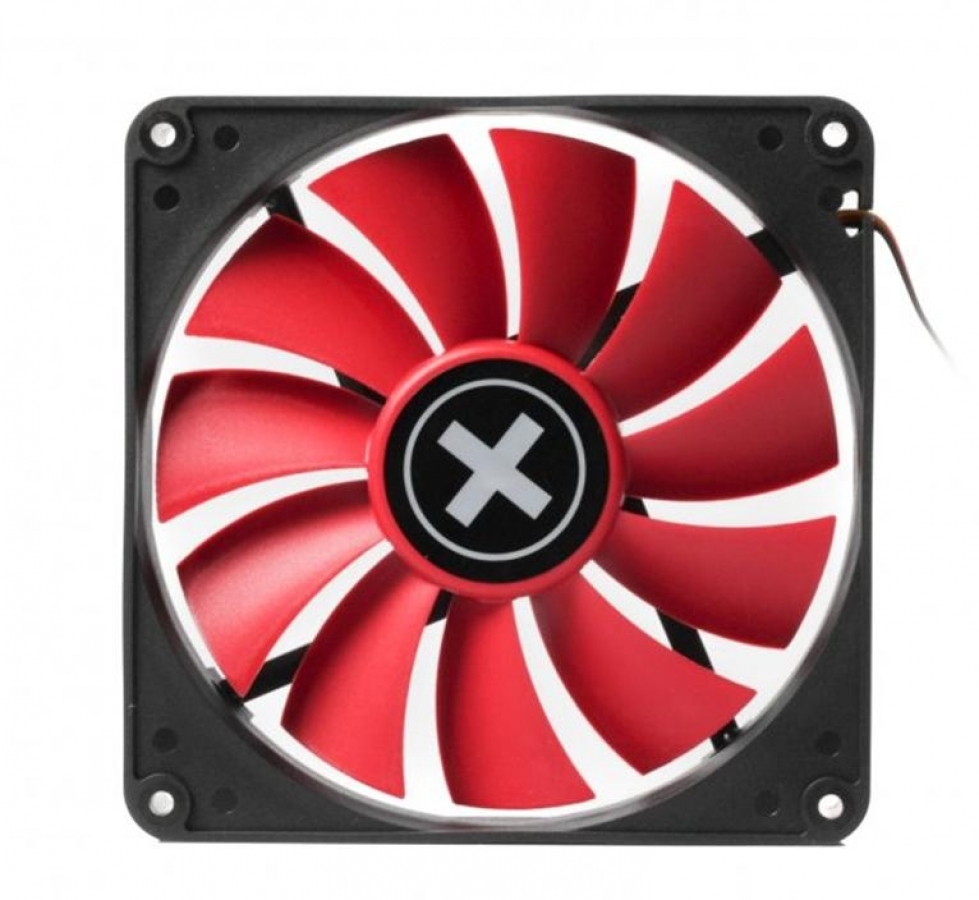 Xilence 140x140x25mm 12V 4pin 900RPM Red (XPF140.R)