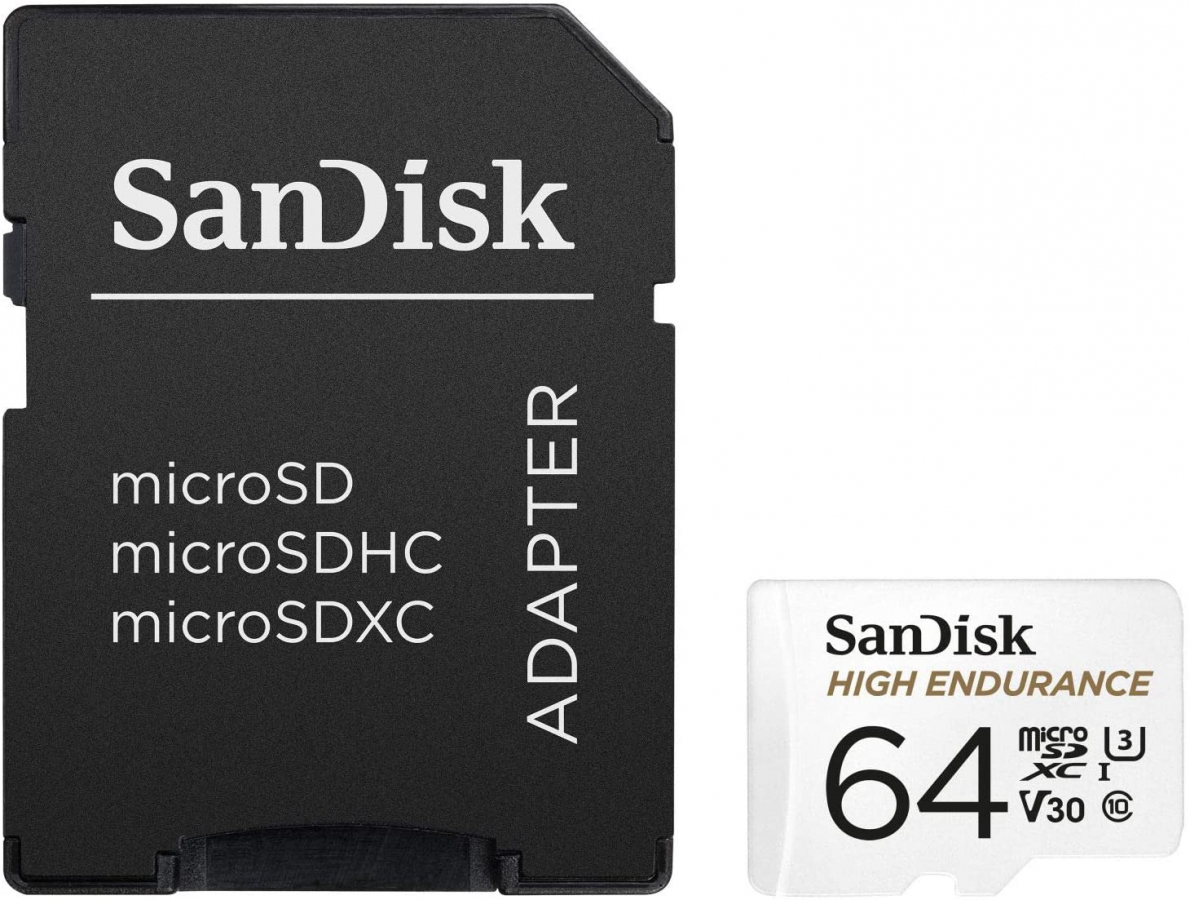 Sandisk High Endurance Video Monitoring microSDHC 64GB (SDSQQNR-064G-GN6IA)