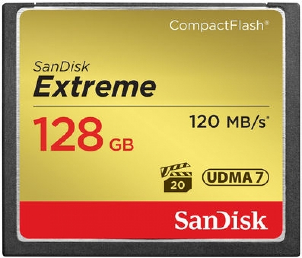 SanDisk Extreme Compact Flash 128GB (SDCFXSB-128G-G46)