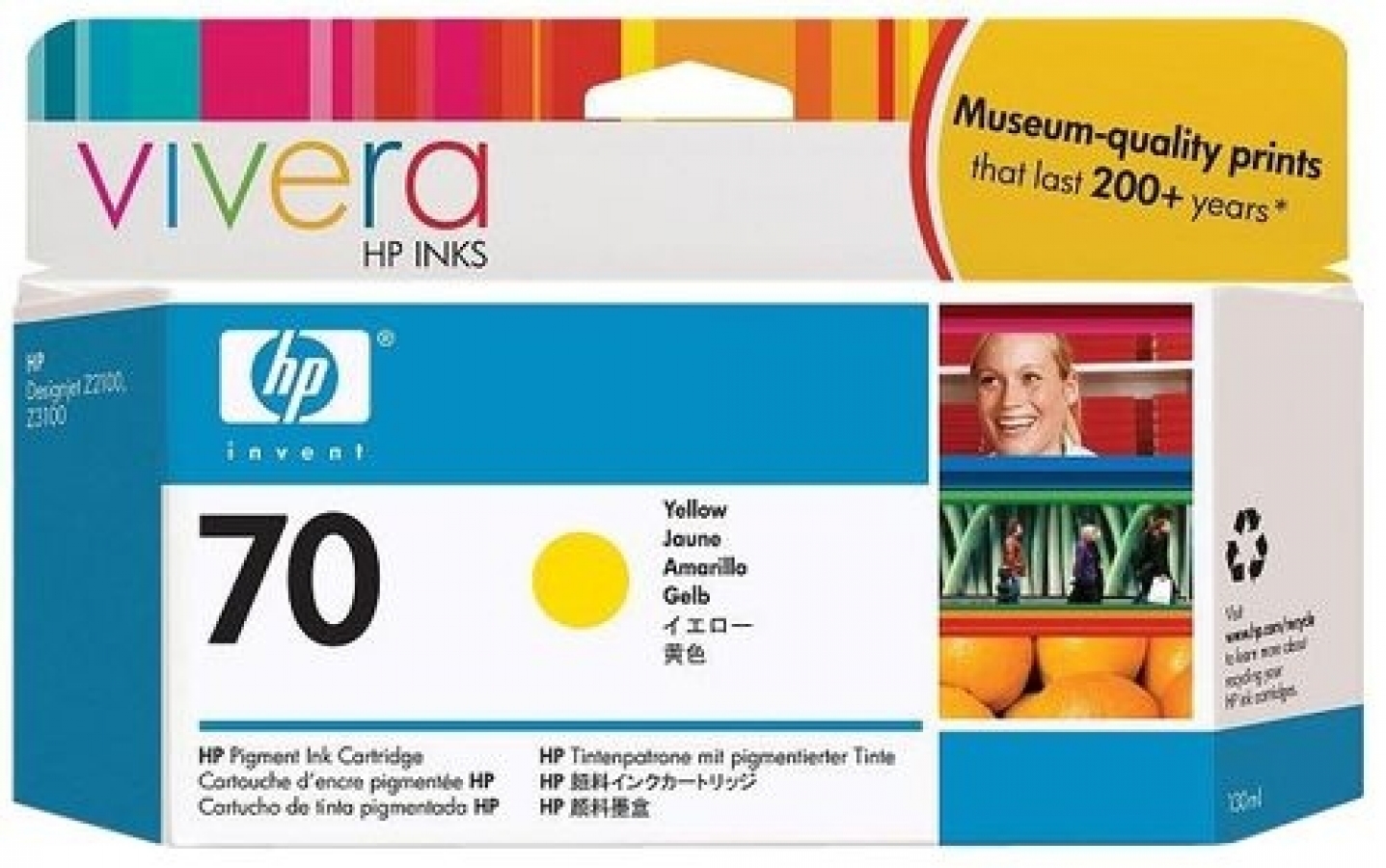 HP NO 70 Yellow (C9454A)