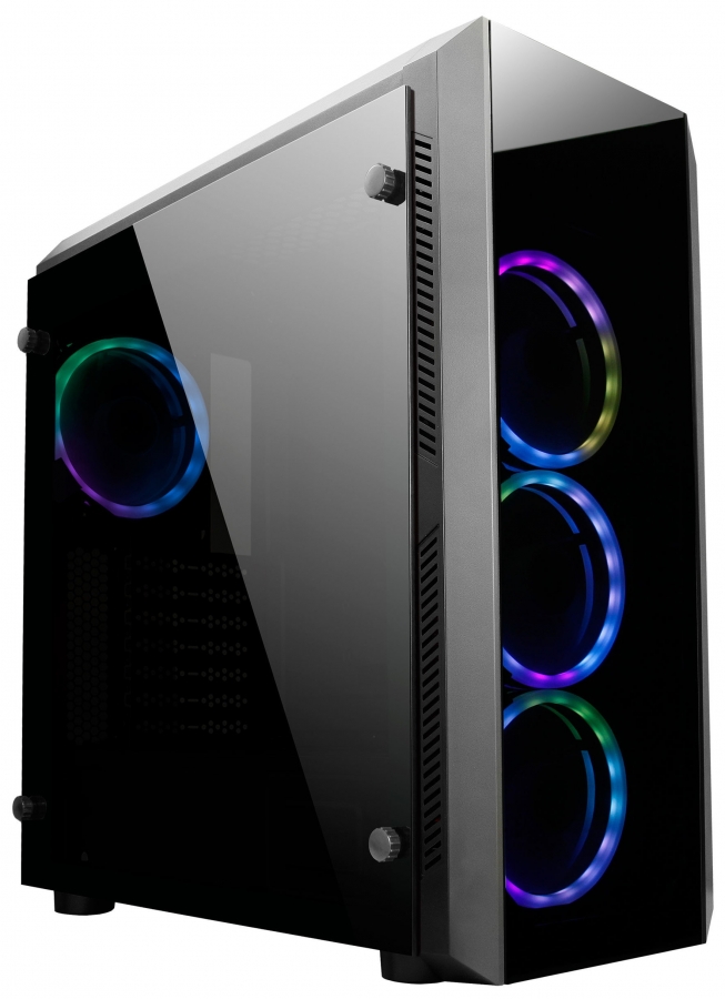 Chiftec Scorpion II RGB Black (GL-02B-OP)