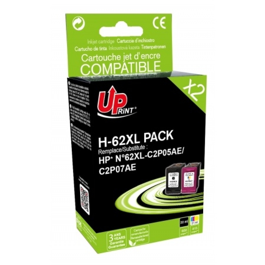 UPrint H-62XL BK+CL (H-62XL-PACK-UP)