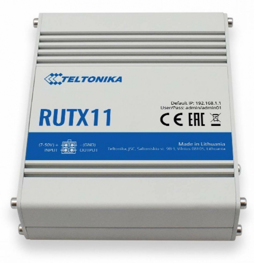 Teltonika RUTX11 4G LTE Dual SIM (RUTX11)
