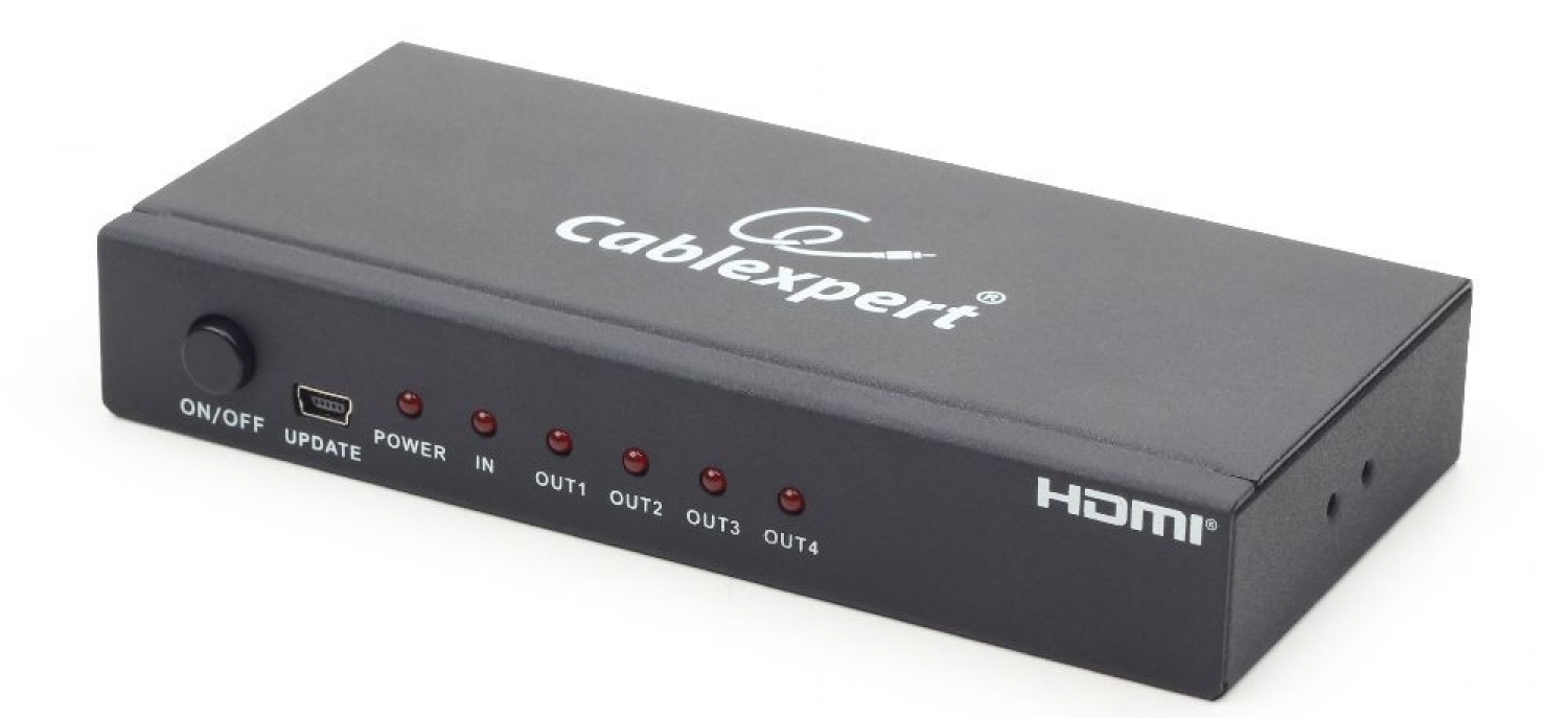 Sadalītājs HDMI Gembird DSP-4PH4-02 225Mhz (DSP-4PH4-02)