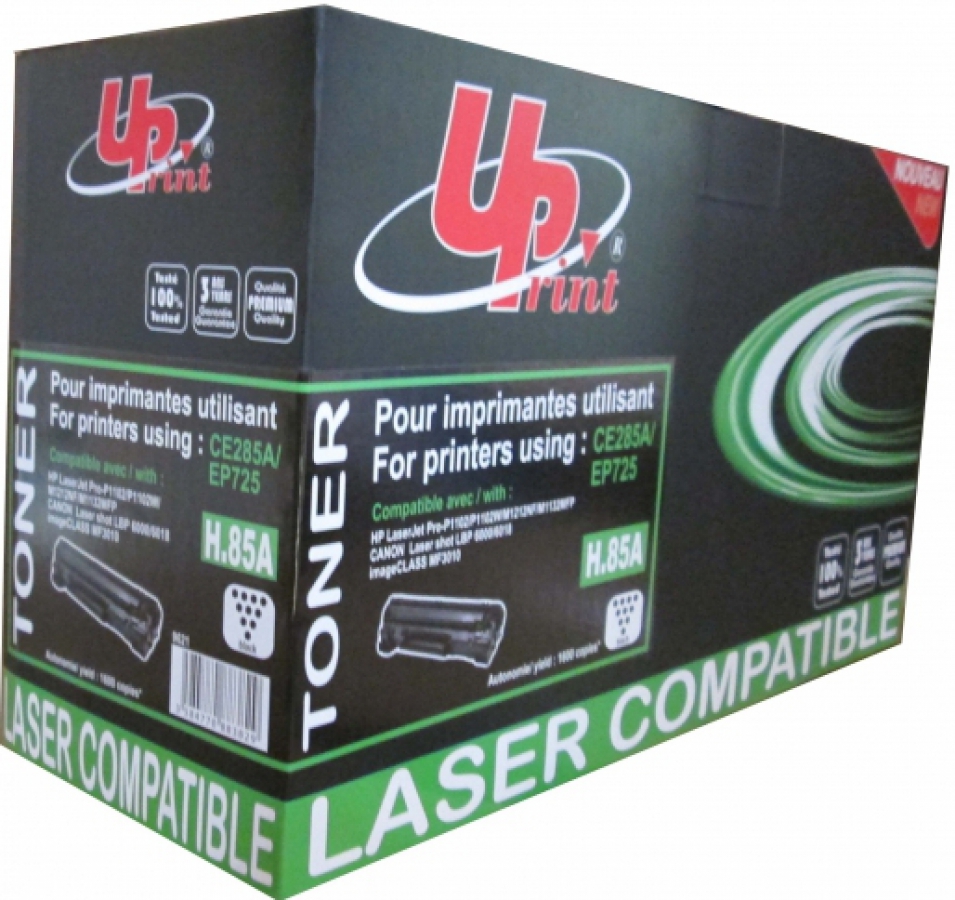 UPrint HP CE285A / Canon EP725 Black (H.85A-UP)