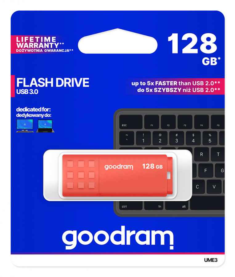 Goodram 128GB Orange (UME3-1280O0R11)