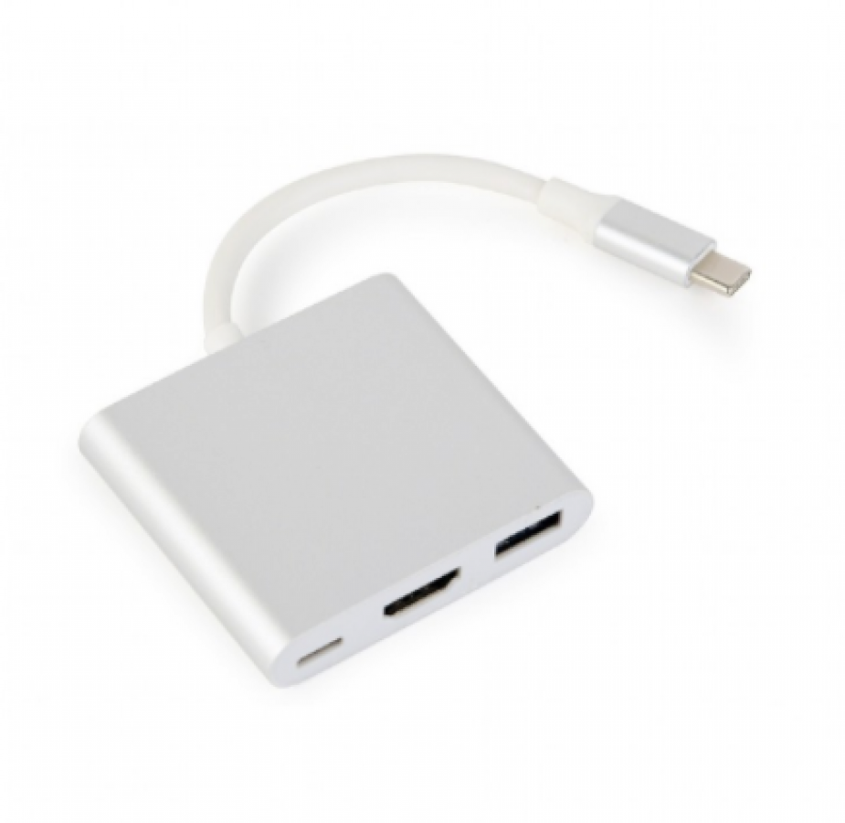 Gembird USB-C to HDMI (A-CM-HDMIF-02-SV)