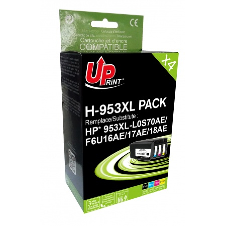 UPrint HP H-953XL PACK 4 BK/C/M/Y (H-953XL-PACK-UP)