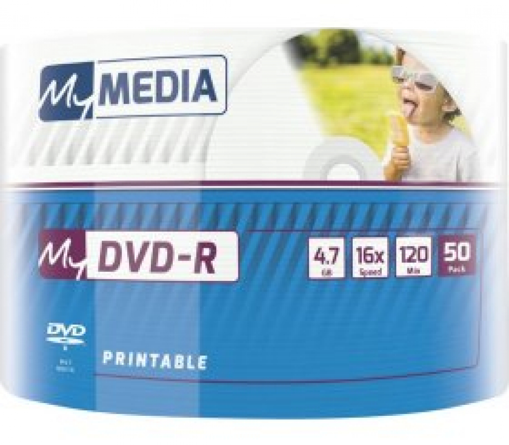 MyMedia DVD-R 50pack Printable (69202)