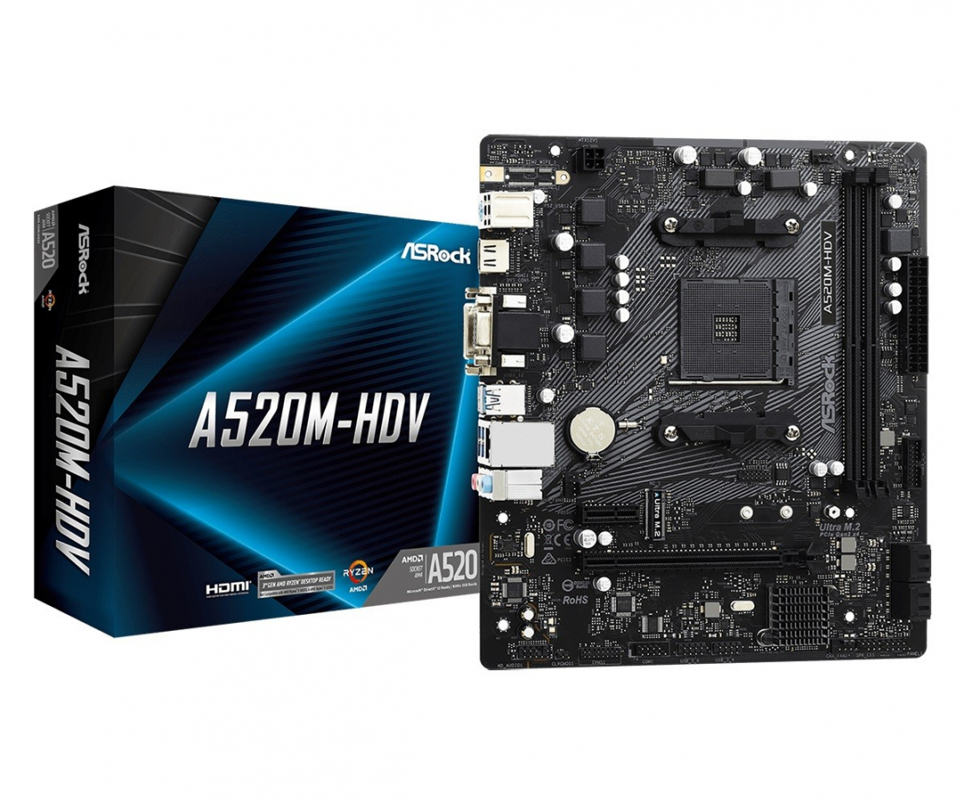Asrock A520M-HDV (A520M-HDV)