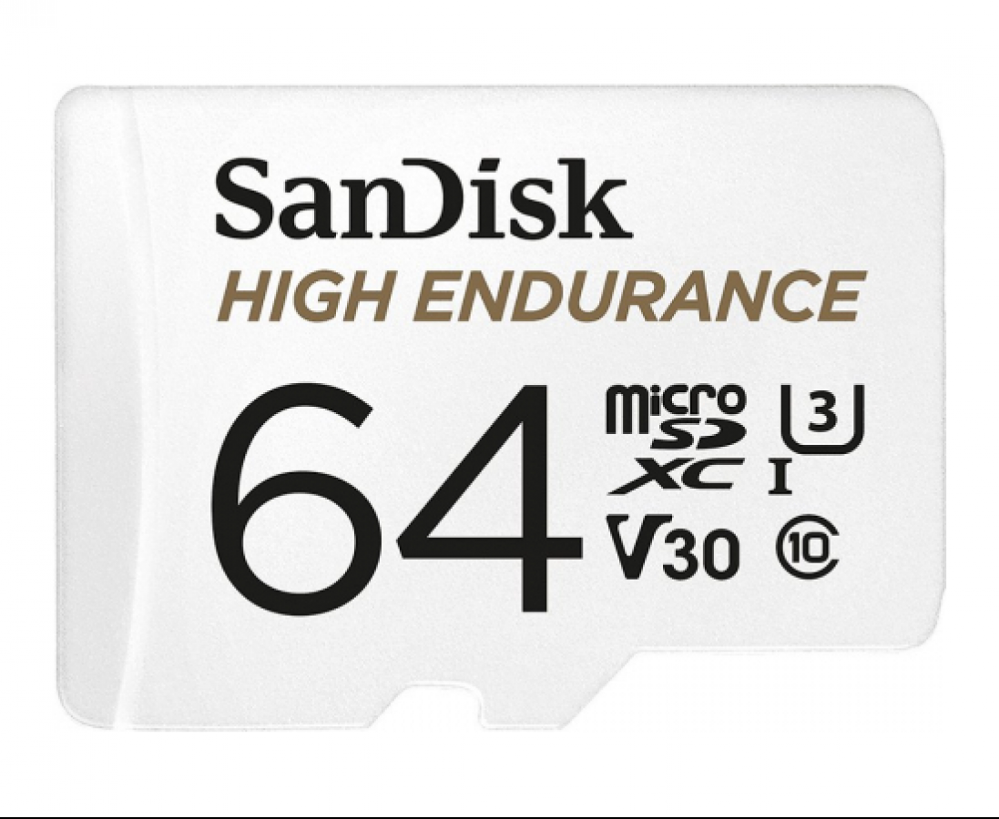 SanDisk MAX Endurance 4K 64GB + Adapter (SDSQQVR-064G-GN6IA)