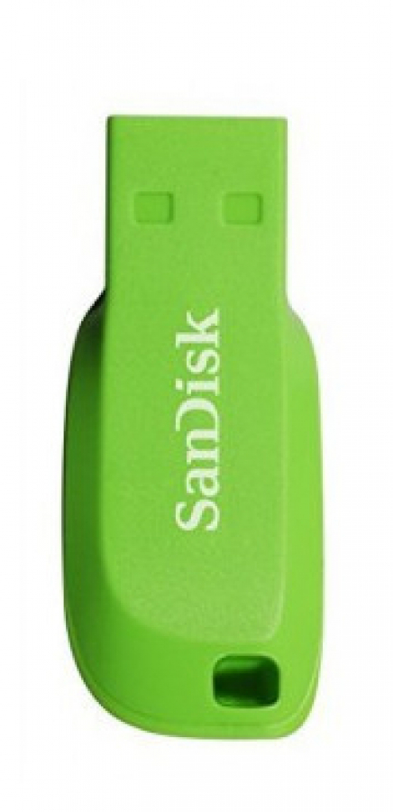 SanDisk Cruzer Blade 16GB Electric Green (SDCZ50C-016G-B35GE)