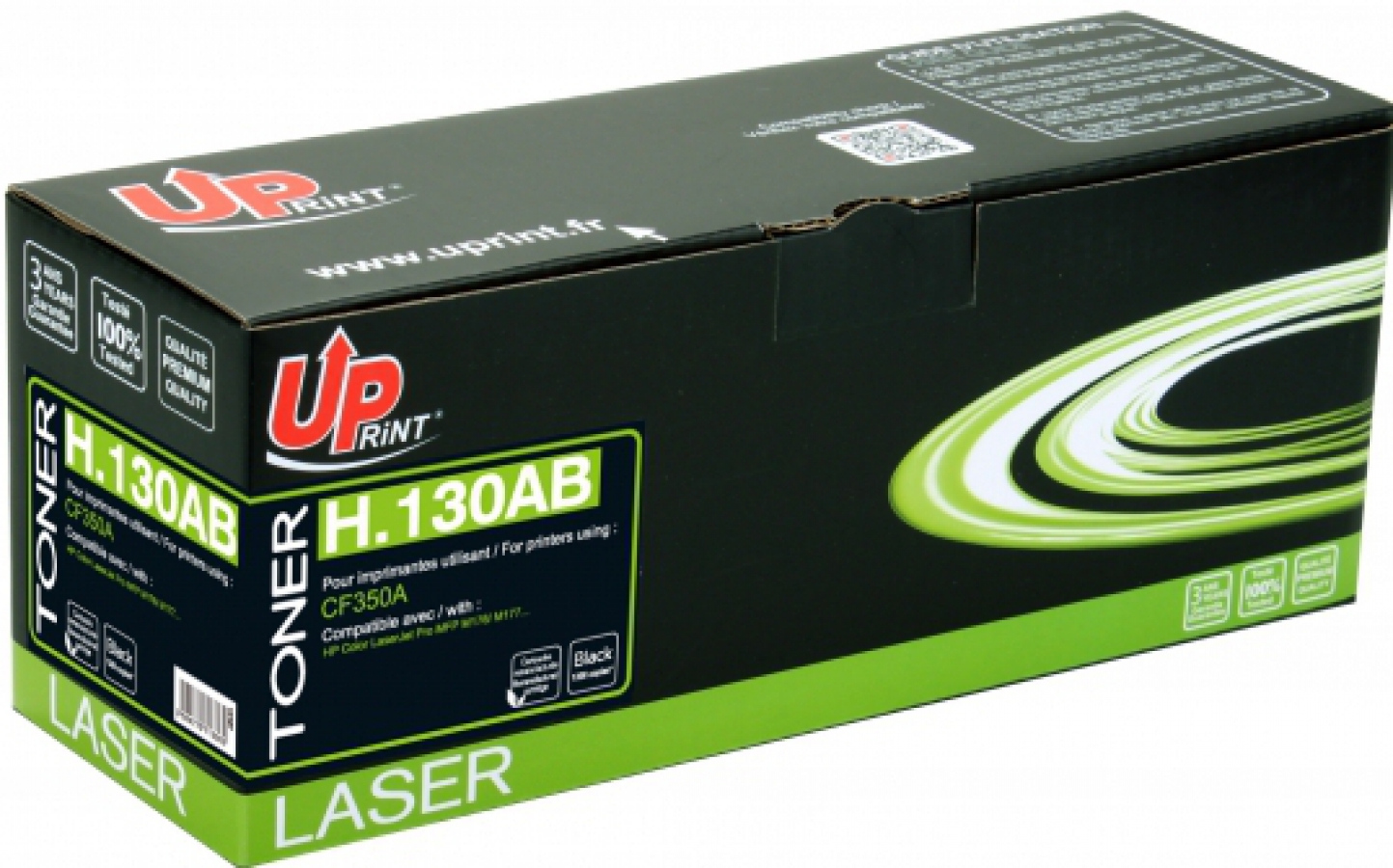 UPrint HP CF350A Black (H.130AB-UP)