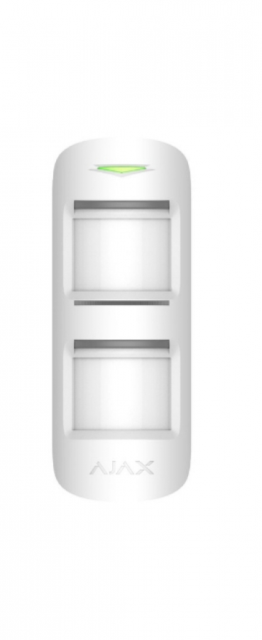 Ajax MotionProtect Outdoor Wireless Motion Detection Sensor with Advanced Anti-masking White (12895.33.WH1)