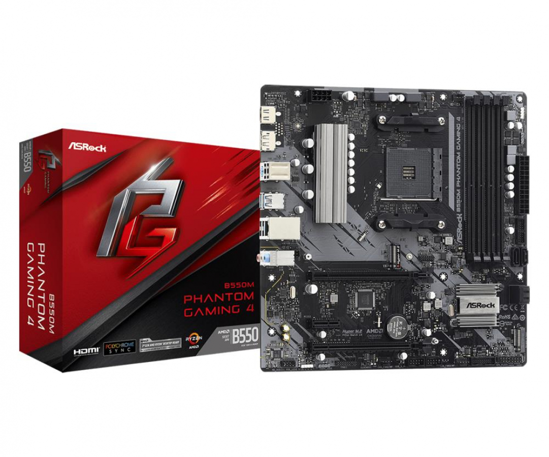 Asrock B550M Phantom Gaming 4 (B550MPHANTOMGAMING4)