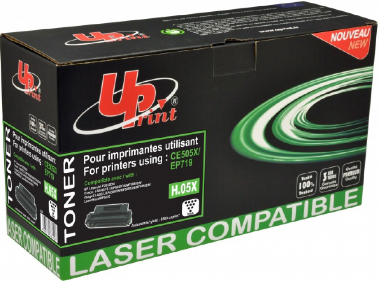 UPrint HP CE505X / Canon EP719 Black (H.05X-UP)