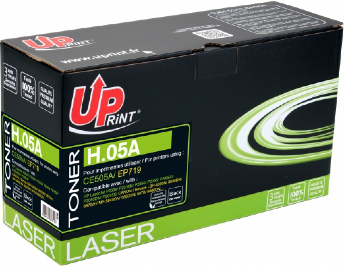 UPrint HP CE505A Black (H.05A-UP)