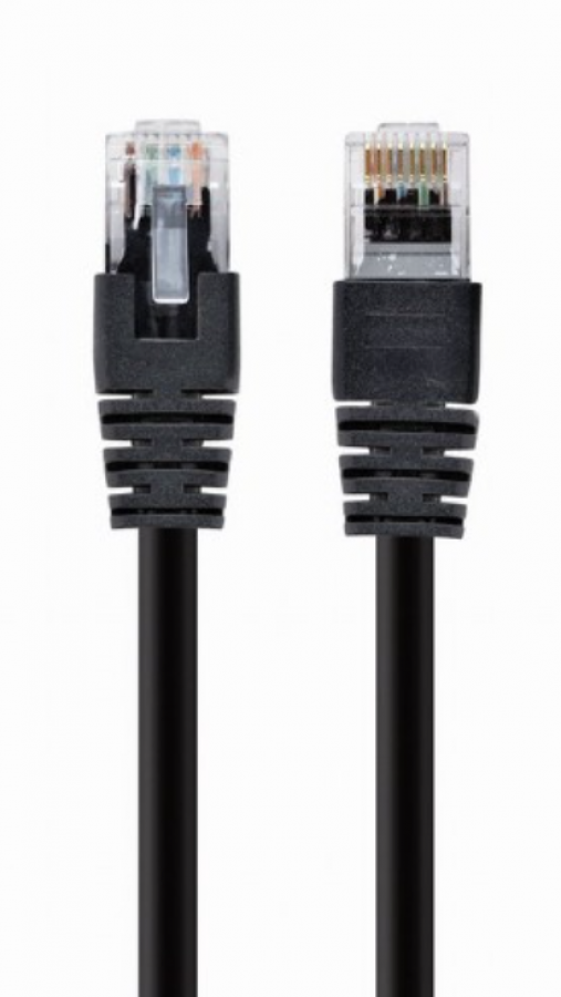 Gembird patchcord RJ45 cat.5e UTP 3m Black (PP12-3M/BK)