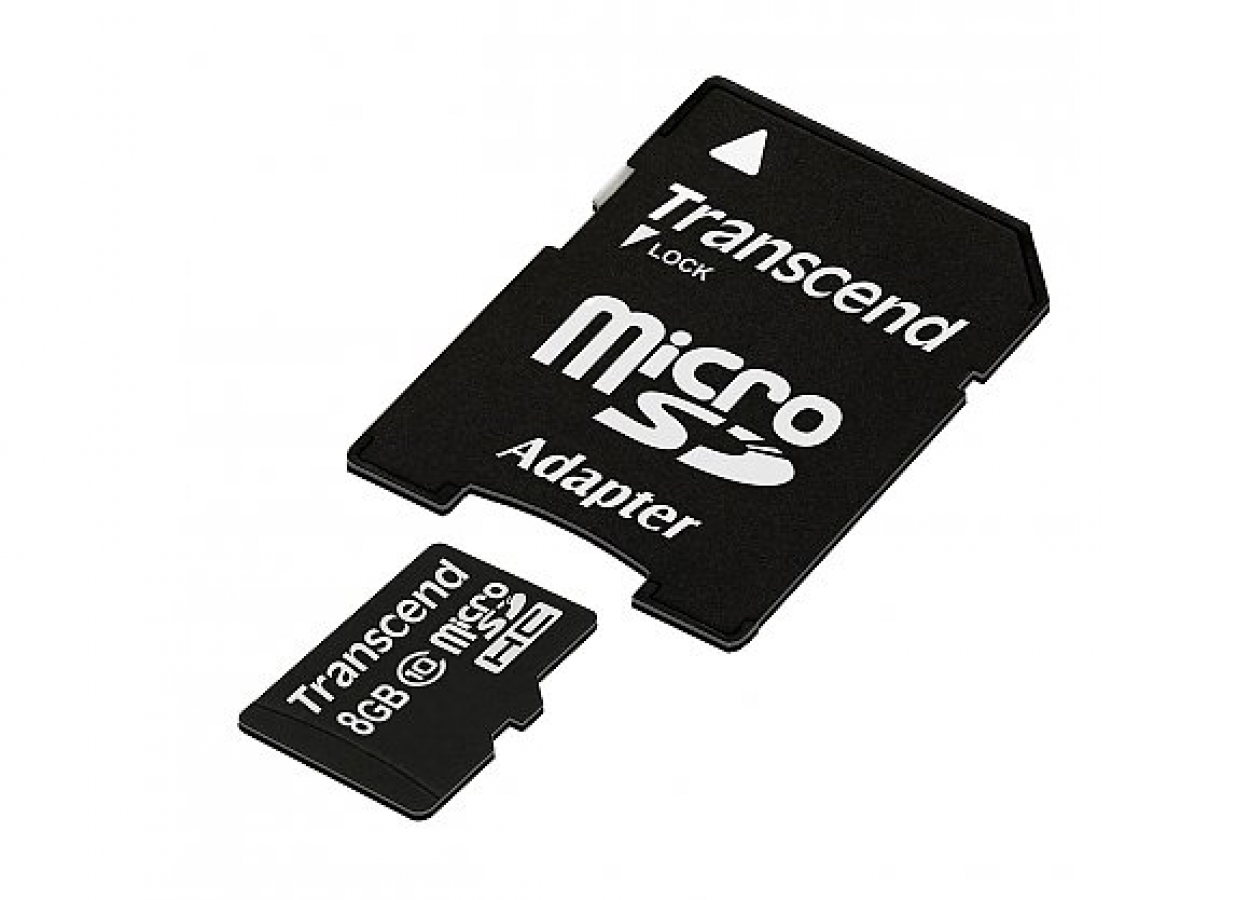 Transcend 8GB microSDHC TS8GUSDHC10 (TS8GUSDHC10)