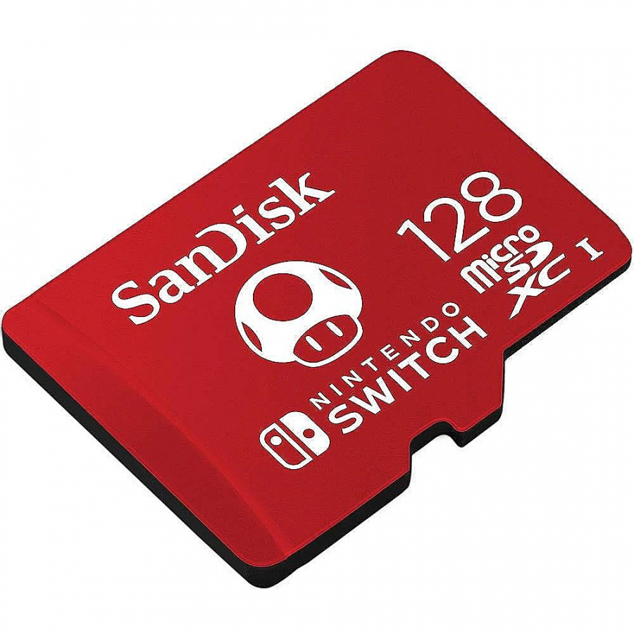 Atmiņas karte SanDisk Nintendo Switch 128GB MicroSDXC (SDSQXAO-128G-GNCZN)