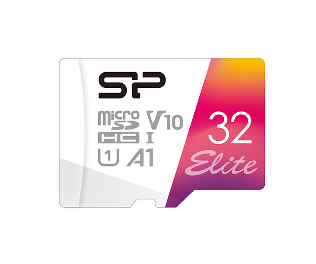 Silicon Power Elite 32GB MicroSDHC (SP032GBSTHBV1V20SP)