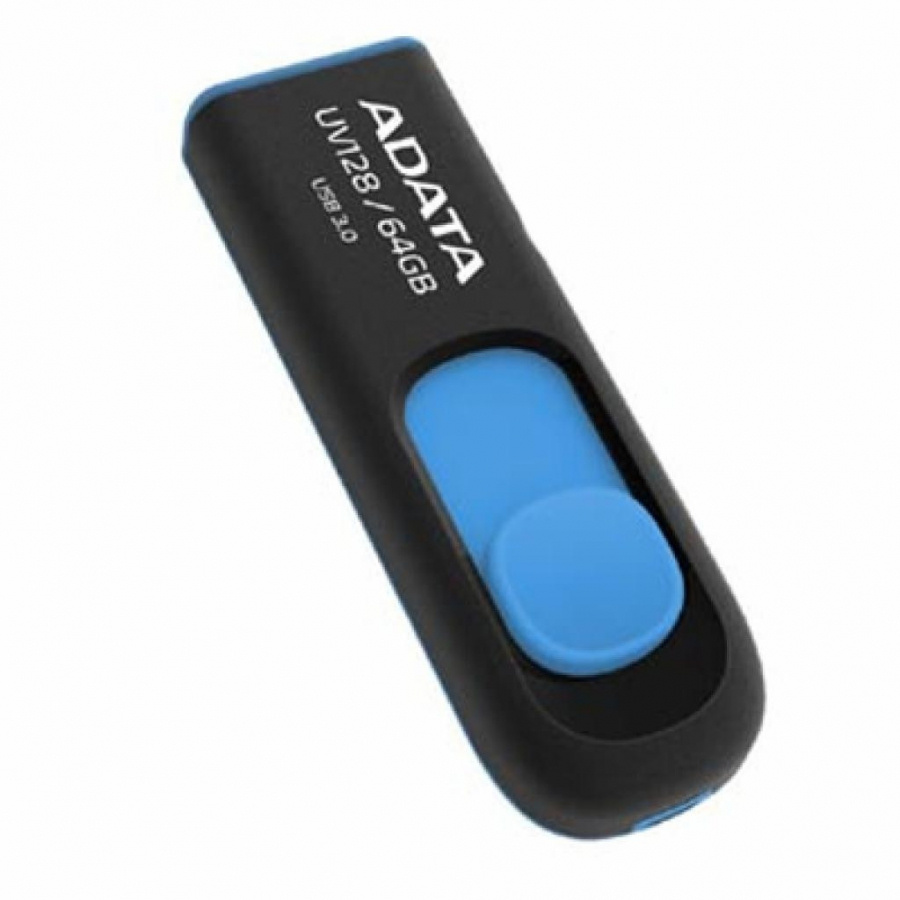 A-DATA UV128 64GB Black (AUV128-64G-RBE)