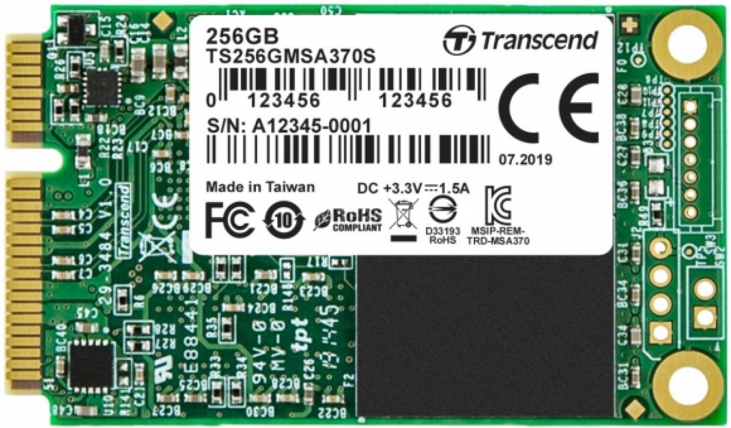 Transcend 370S 256GB (TS256GMSA370S)